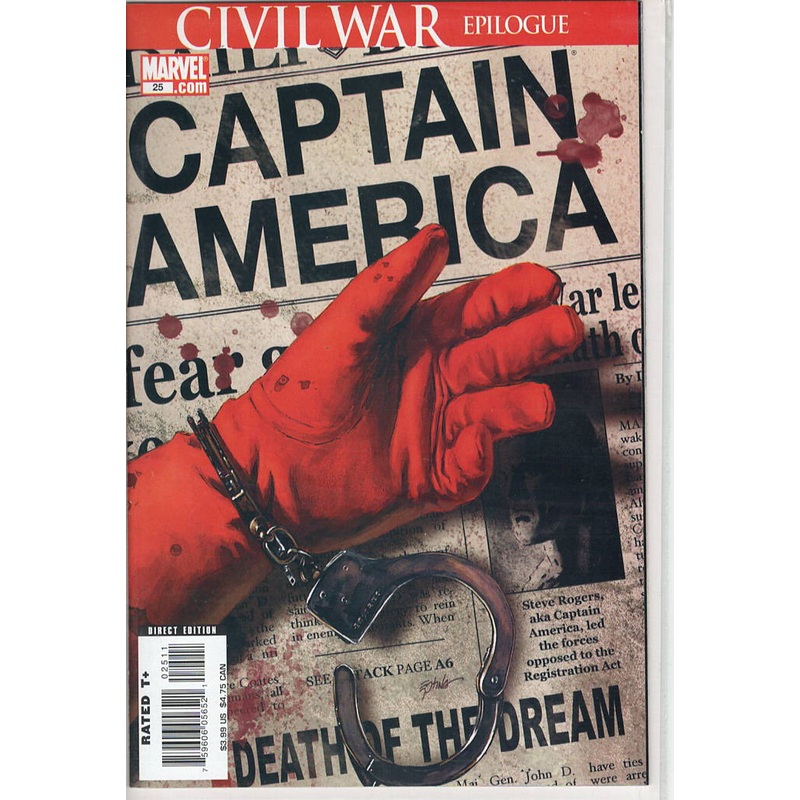 Pre-Owned – Captain America #25  (April 2007)