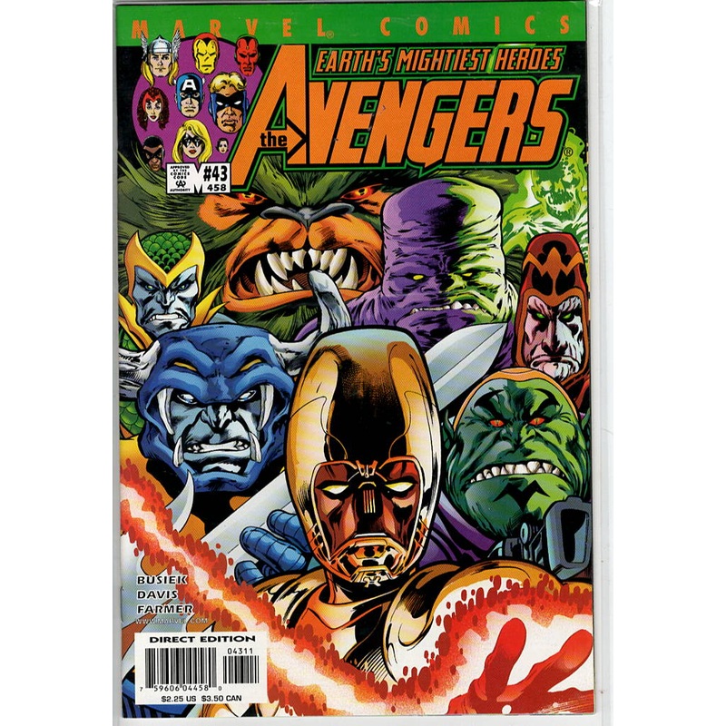 Pre-Owned – Avengers #43 (458)  (August 2001)