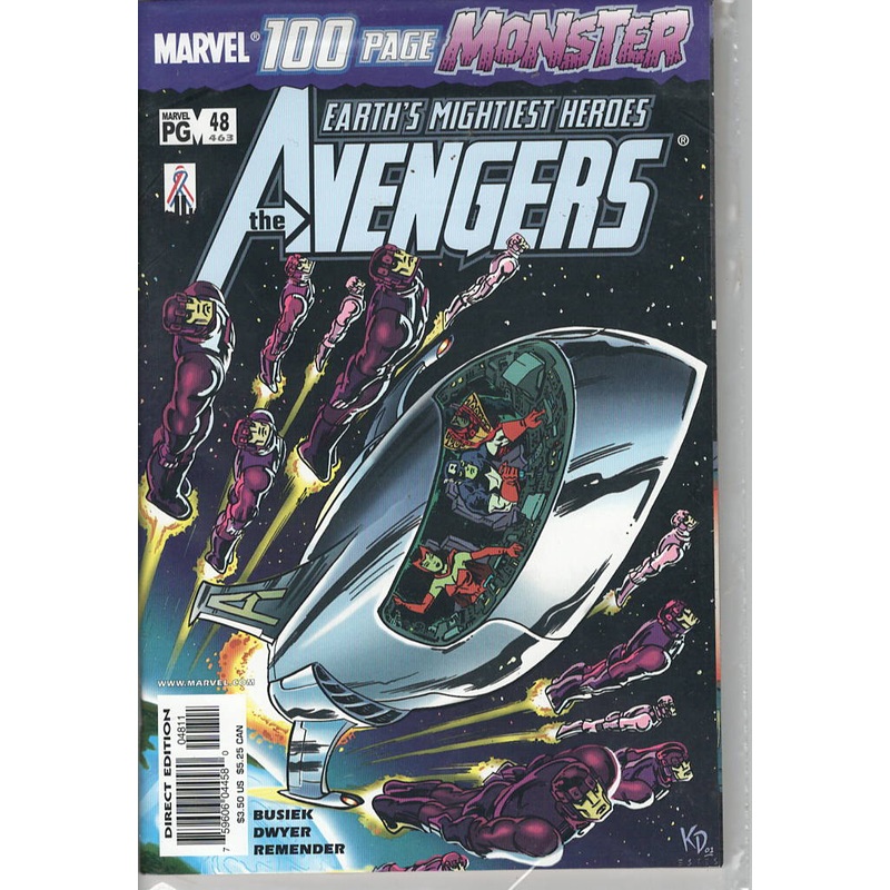 Pre-Owned – Avengers #48 (463)  (January 2002)