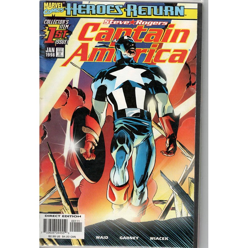 Pre-Owned – Captain America #1  (January 1998)