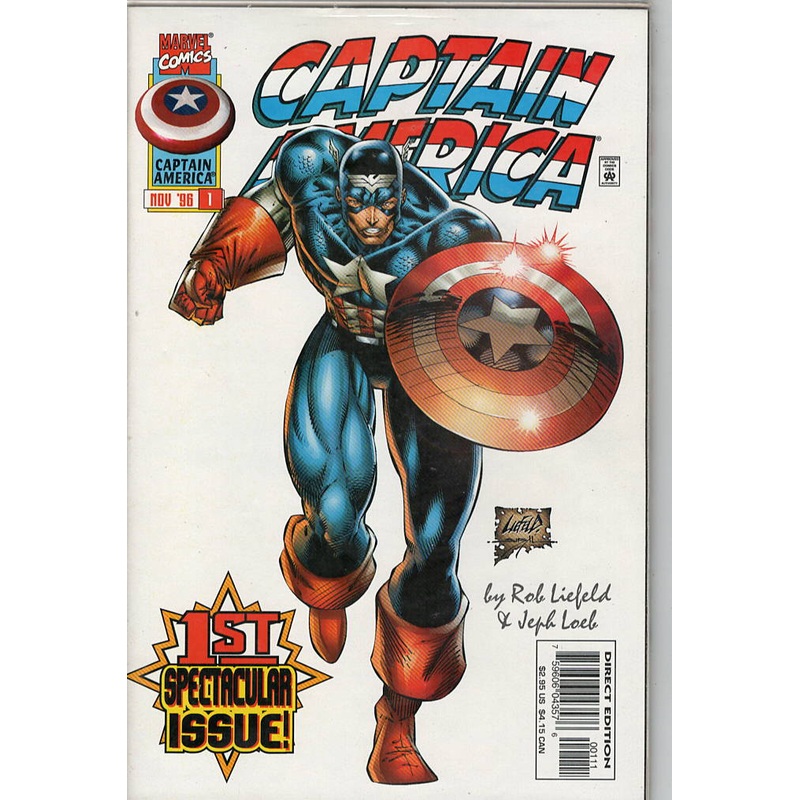 Pre-Owned – Captain America #1  (November 1996)