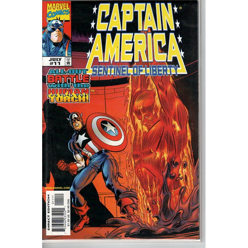 Pre-Owned – Captain America: Sentinel of Liberty #11  (July 1999)