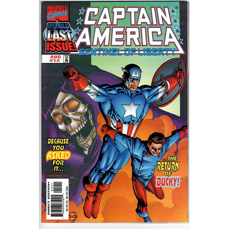 Pre-Owned – Captain America: Sentinel of Liberty #12  (August 1999)