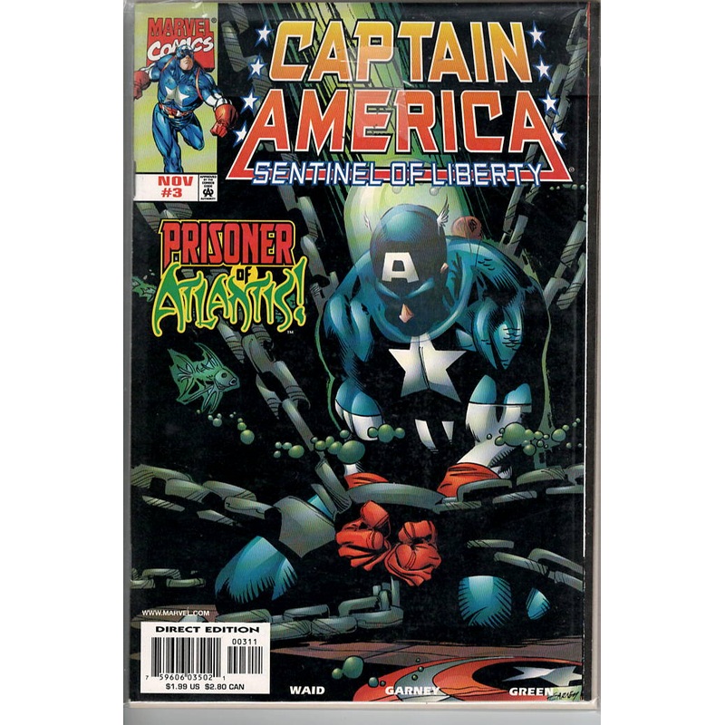 Pre-Owned – Captain America: Sentinel of Liberty #3  (November 1998)