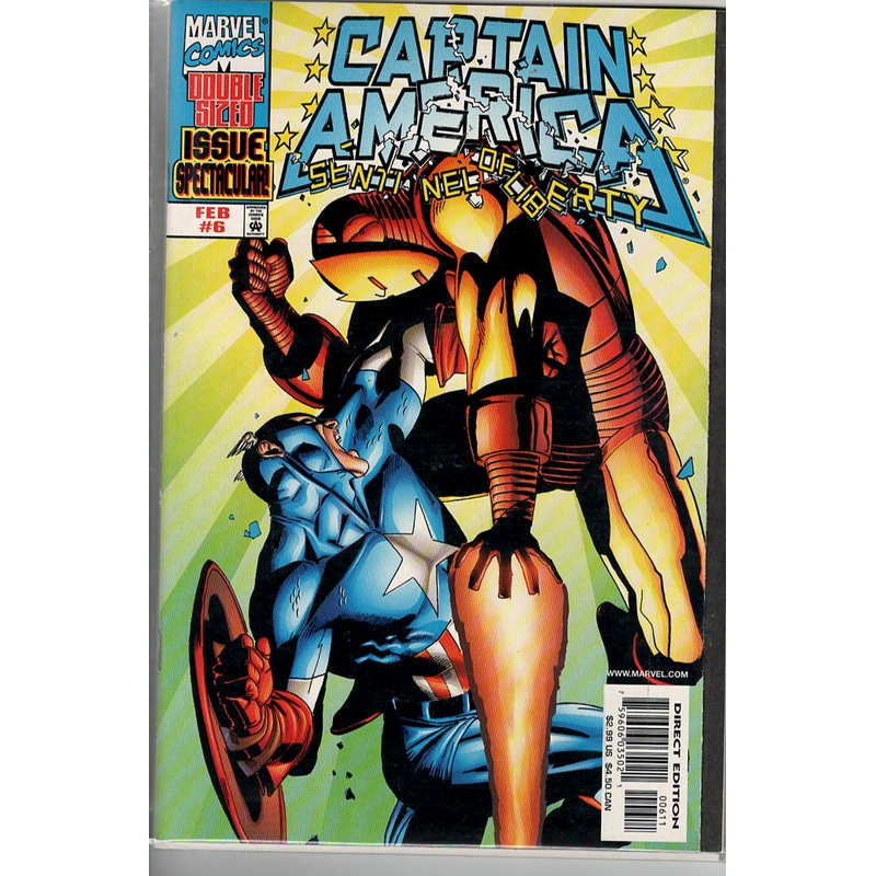 Pre-Owned – Captain America: Sentinel of Liberty #6  (February 1999)