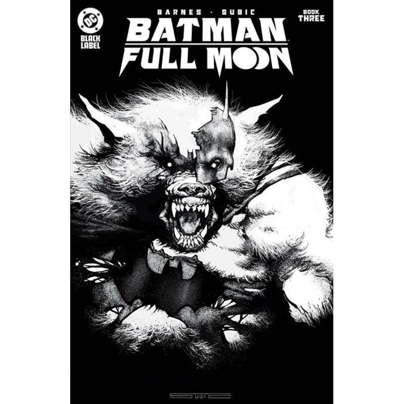 Batman Full Moon #3 (of 4)  A Stevan Subic Glow-in-the-dark
