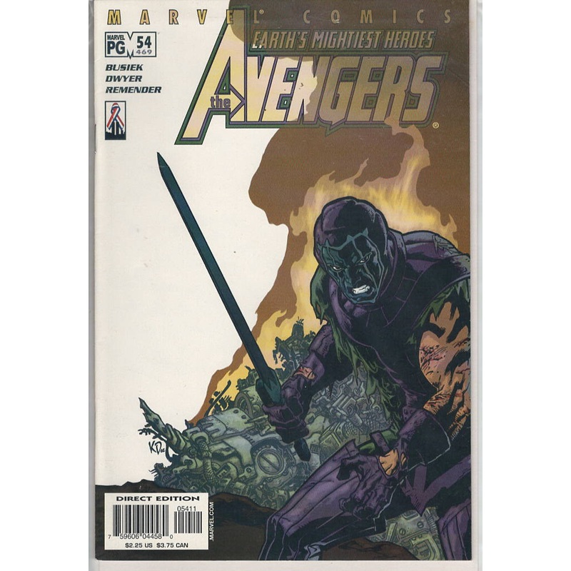 Pre-Owned – Avengers #54 (469)  (July 2002)