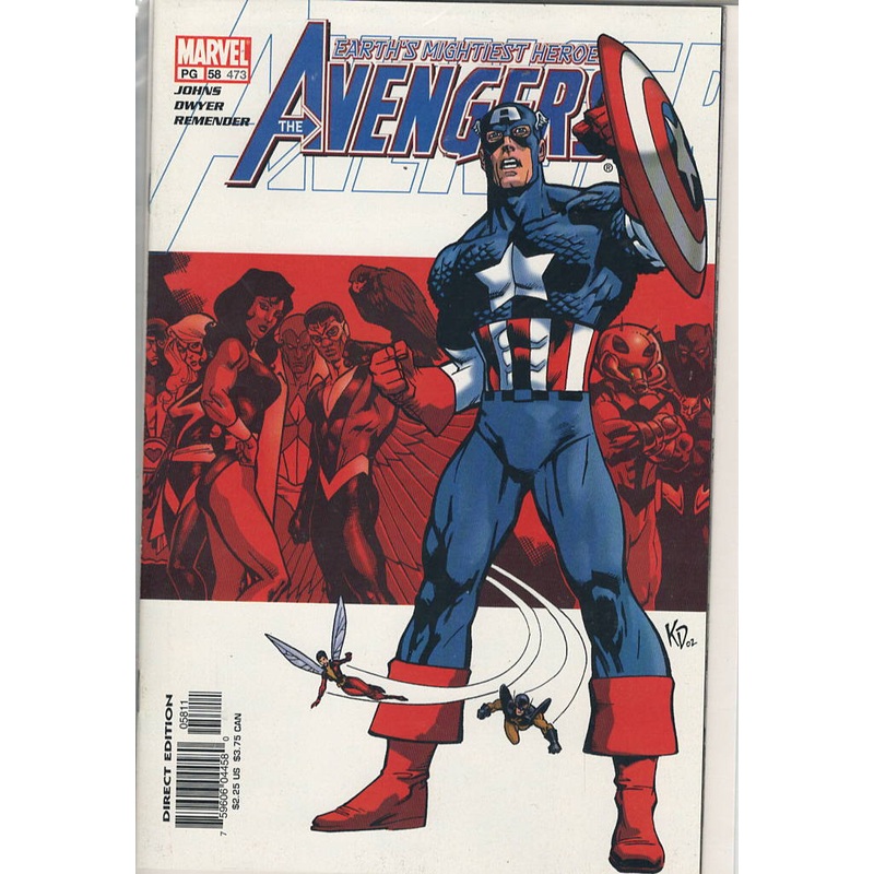 Pre-Owned – Avengers #58 (473)  (November 2002)