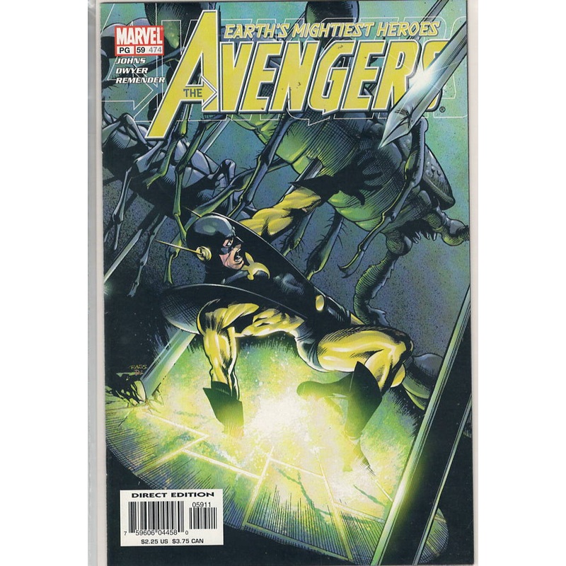 Pre-Owned – Avengers #59 (474)  (December 2002)