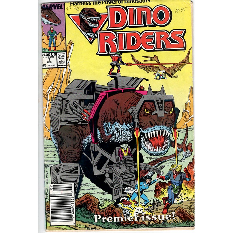Pre-Owned – Dino Riders #1  (February 1989)