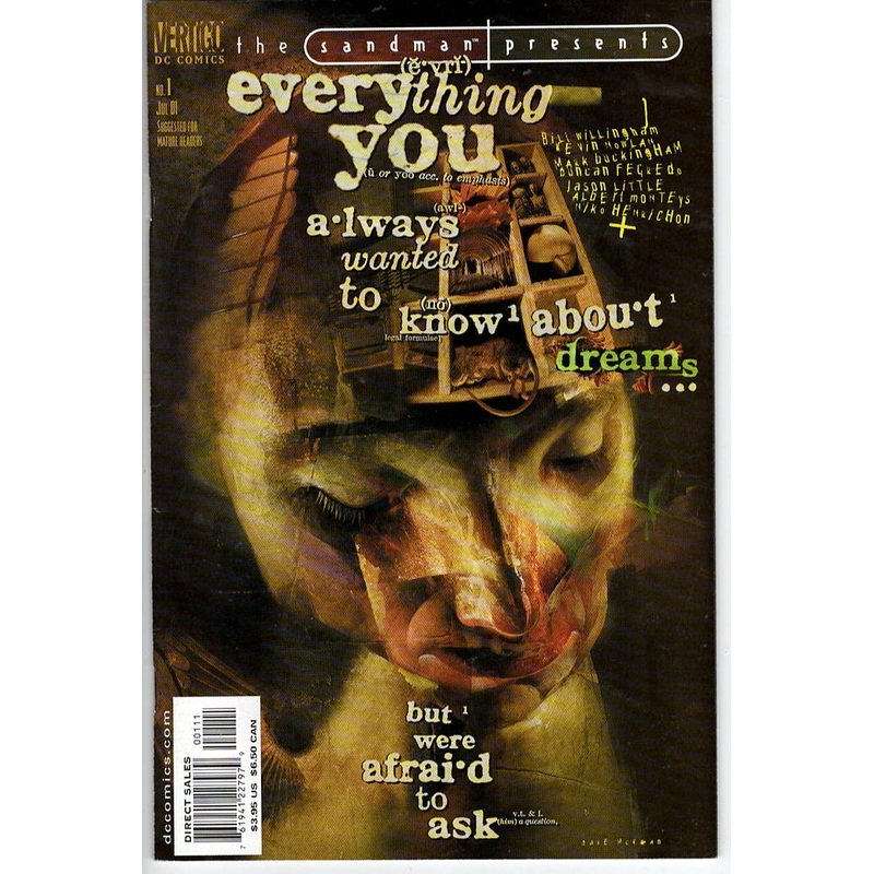 Pre-Owned – The Sandman Presents: Everything You Always Wanted to Know About Dreams…But Were Afraid to Ask #1  (July 2001)