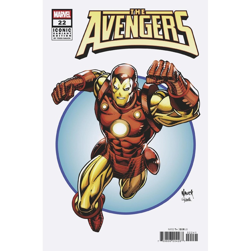 AVENGERS #22 TODD NAUCK ICONIC VARIANT