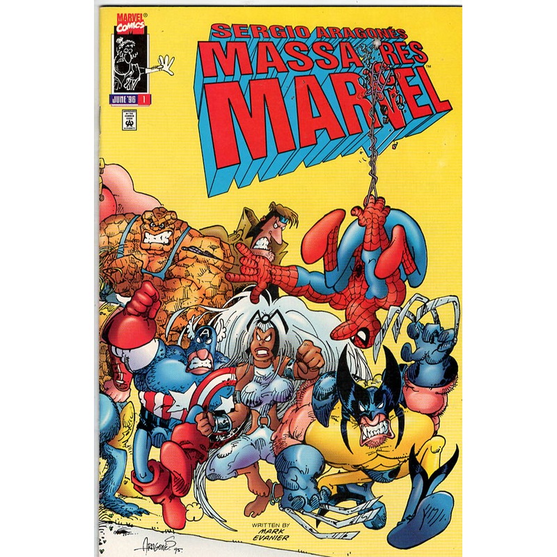 Pre-Owned – Sergio Aragons Massacres Marvel #1  (June 1996)