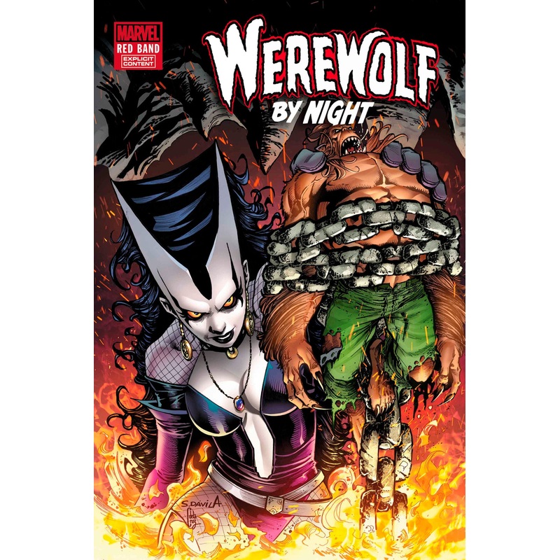 WEREWOLF BY NIGHT: RED BAND #6 SERGIO DAVILA VARIANT [POLYBAGGED]