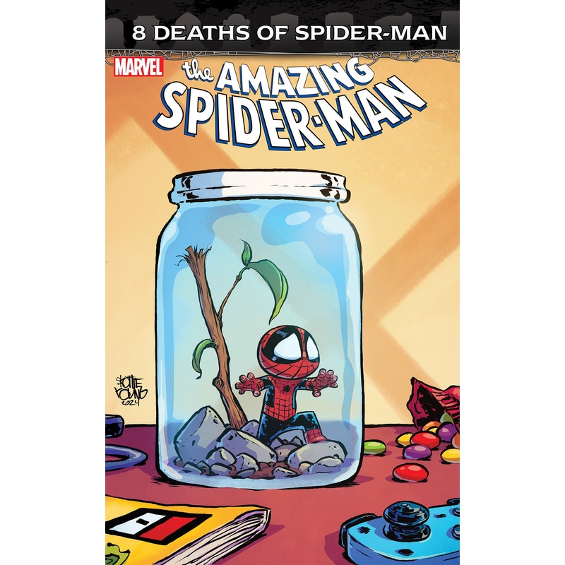 AMAZING SPIDER-MAN #65 SKOTTIE YOUNG 8 DEATHS OF SPIDER-MAN VARIANT