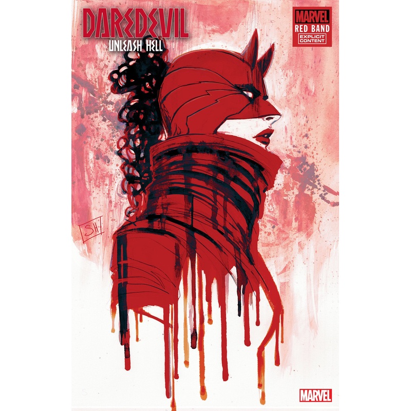 DAREDEVIL: UNLEASH HELL – RED BAND #1 STEPHANIE HANS VARIANT [POLYBAGGED]