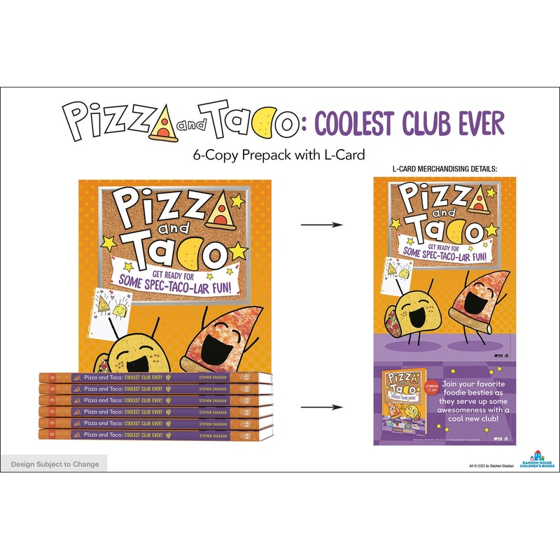 Pizza and Taco: Coolest Club Ever  6-Copy Prepack with L-Card Spring 2025