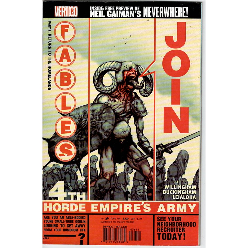 Pre-Owned – Fables #36  (June 2005)