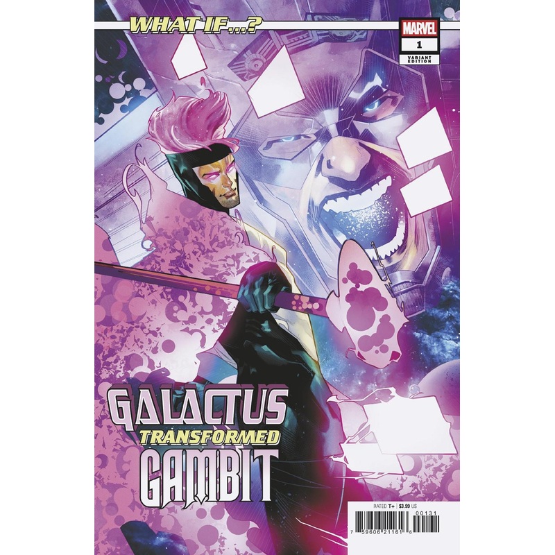 WHAT IF…? GALACTUS: GALACTUS TRANSFORMED GAMBIT? #1 EDWIN GALMON VARIANT