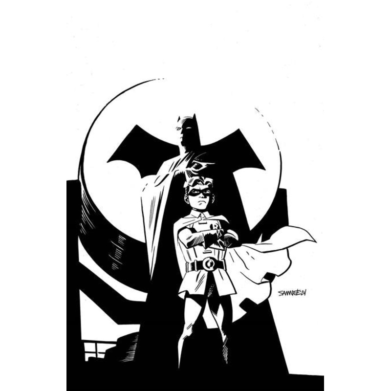 Batman And Robin Year One #4 (of 12)  A Chris Samnee