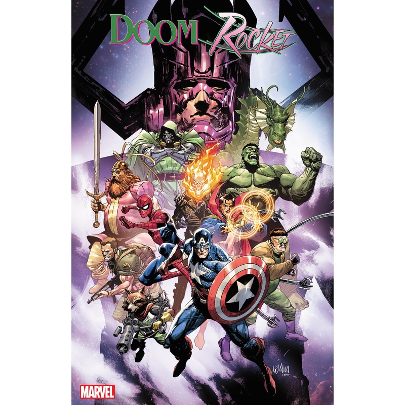 Doctor Doom & Rocket Raccoon #1 Leinil Yu Promo Art Variant