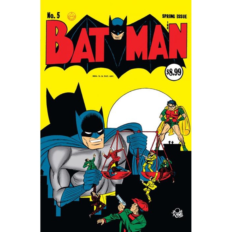 Batman #5 Facsimile Edition  B Bob Kane Foil Var