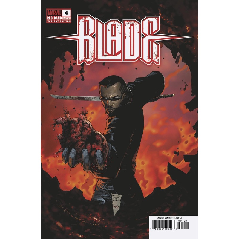 BLADE: RED BAND #4 PHILIP TAN VARIANT [POLYBAGGED]