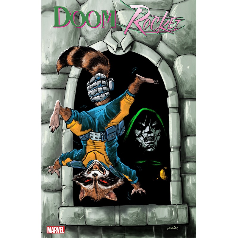 DOCTOR DOOM & ROCKET RACCOON #1 ARIO ANINDITO WINDOWSHADES VARIANT