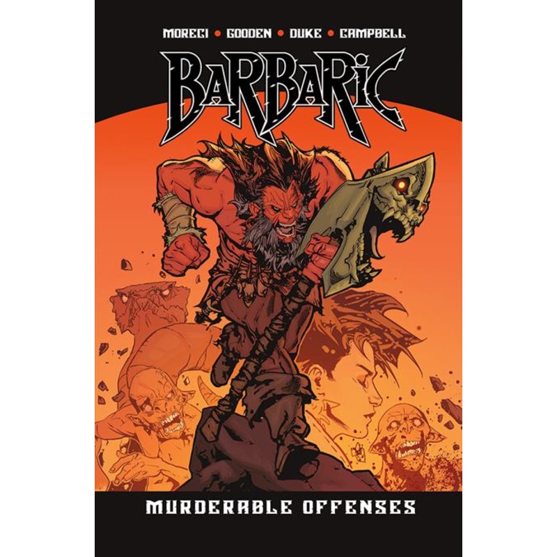 Barbaric  | TPB Vol 1 Murderable Offenses Dm Exc