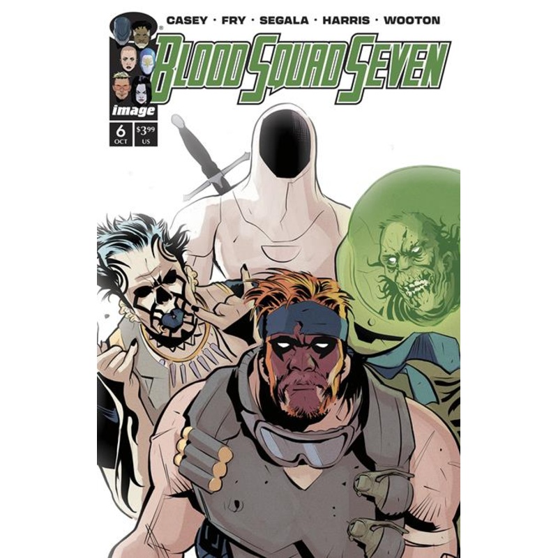 Blood Squad Seven #6  A Paul Fry