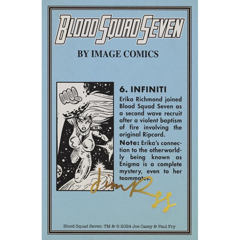 Blood Squad Seven #6  D Inc 1:20 Jim Rugg Var