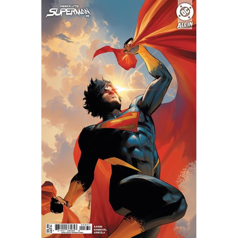 Absolute Superman #8  C Brandon Peterson Card Stock Var