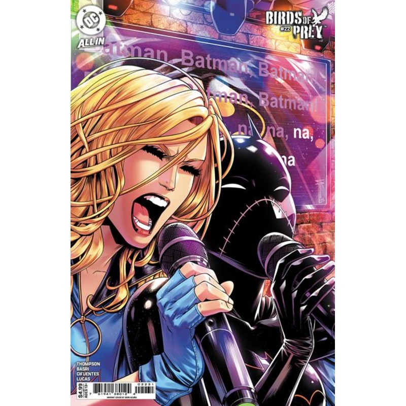 Birds Of Prey #22  C Serg Acuna Card Stock Var