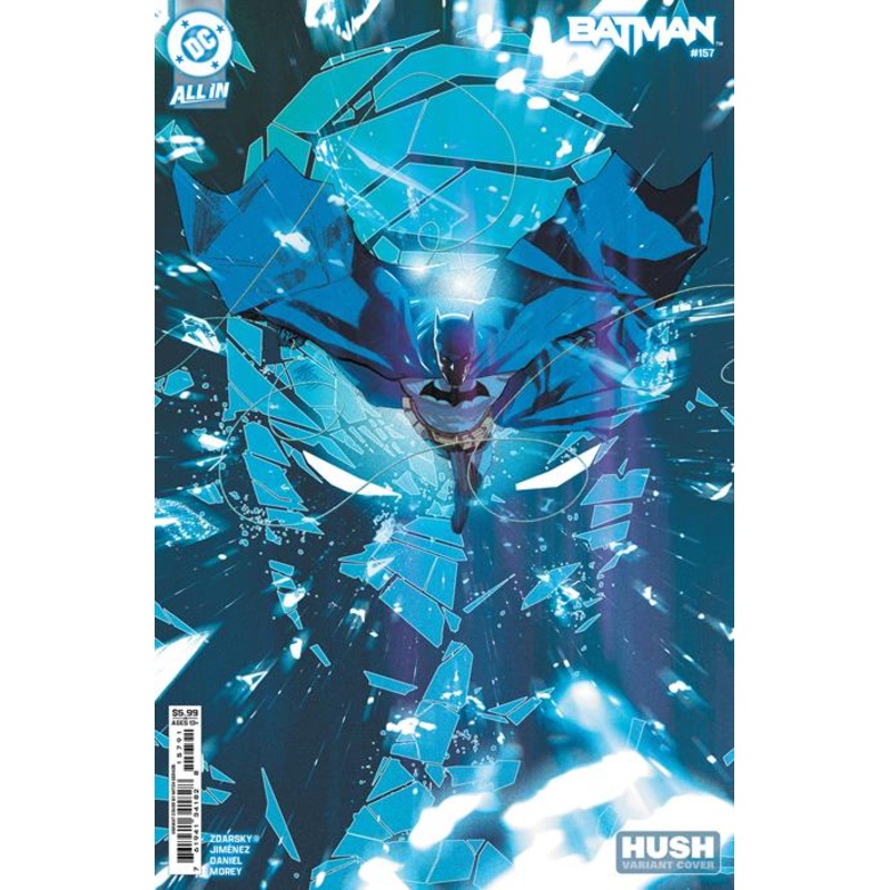 Batman #157  D Mitch Gerads Hush Card Stock Var