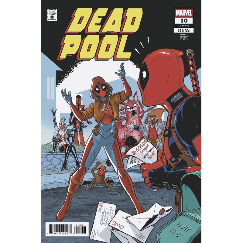 DEADPOOL #10 AMANDA CONNER HOMAGE VARIANT