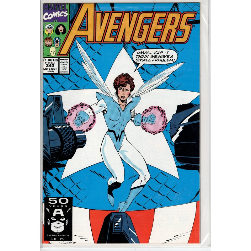 Pre-Owned – The Avengers #340  (Late October 1991)