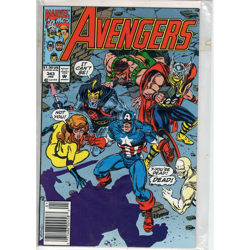 Pre-Owned – The Avengers #343  (January 1992)