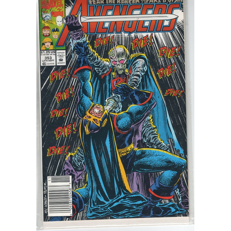 Pre-Owned – The Avengers #353  (Late September 1992)