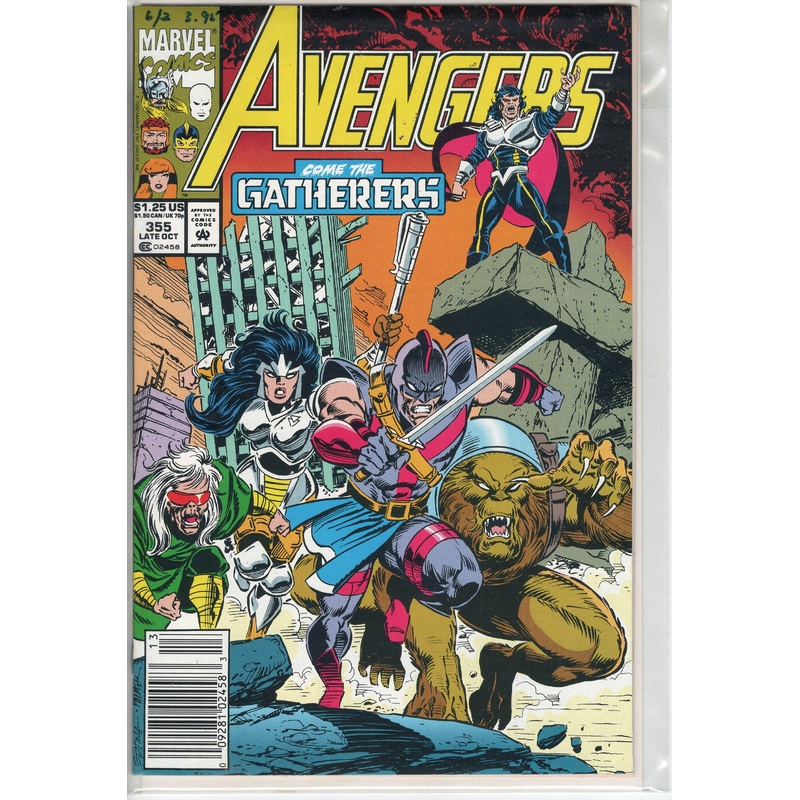 Pre-Owned – The Avengers #355  (Late October 1992)
