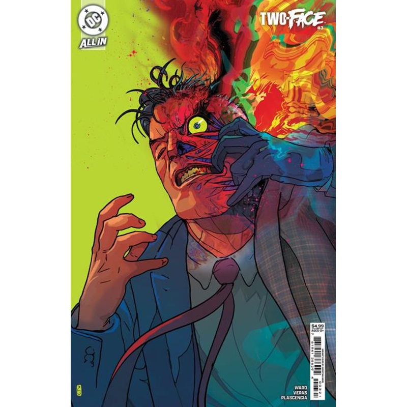 Two-face #3 (of 6)  B Christian Ward Card Stock Var