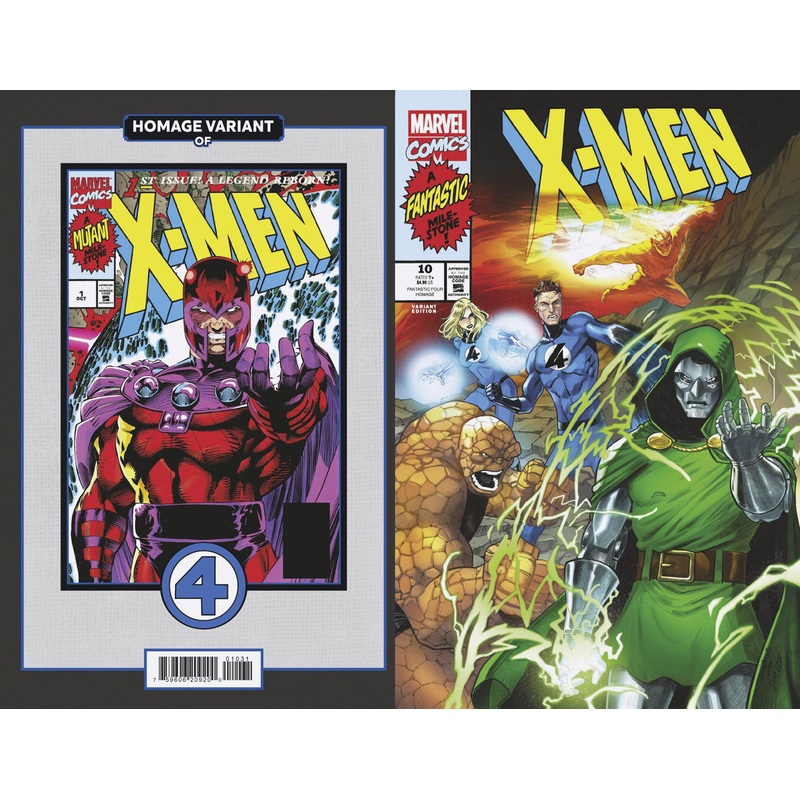 X-MEN #10 MICHELE BANDINI FANTASTIC FOUR HOMAGE VARIANT