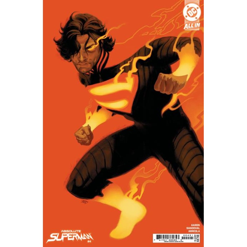 Absolute Superman #4  B David Talaski Card Stock Var