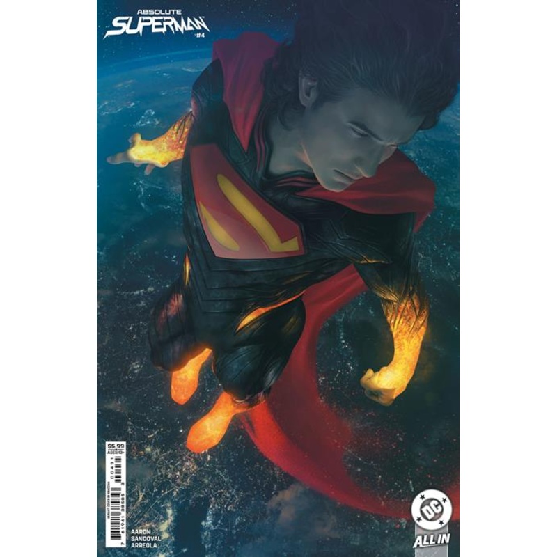 Absolute Superman #4  C Rahzzah Card Stock Var