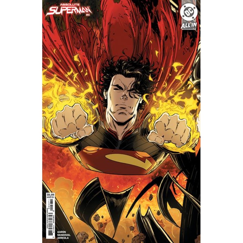 Absolute Superman #4  F Kaare Andrews Card Stock Var