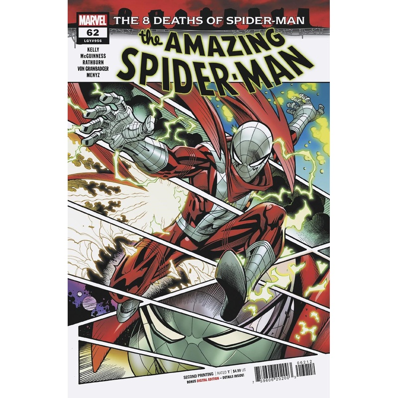 AMAZING SPIDER-MAN #62 ED MCGUINNESS 2ND PRINTING VARIANT