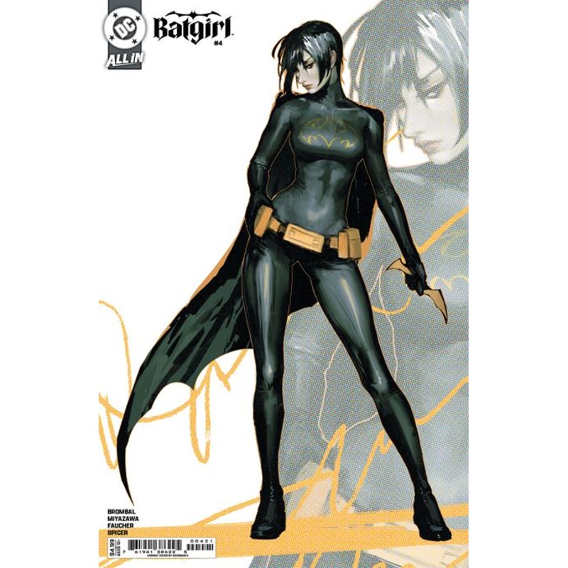 Batgirl #4  B Sozomaika Card Stock Var