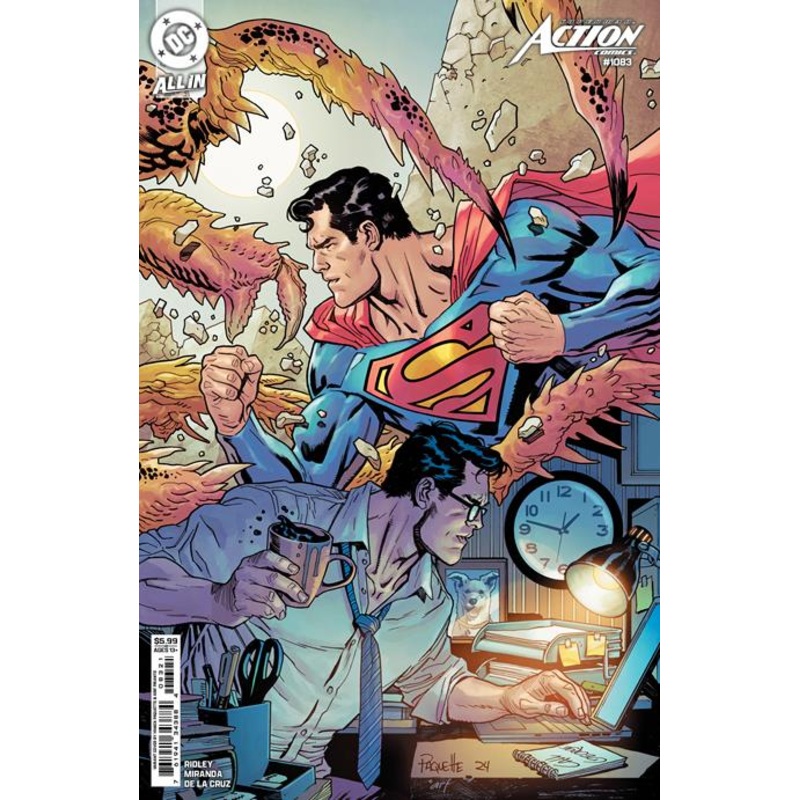 Action Comics #1083  B Yanick Paquette Card Stock Var