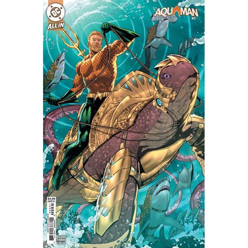 Aquaman #2  C Lucas Meyer Card Stock Var