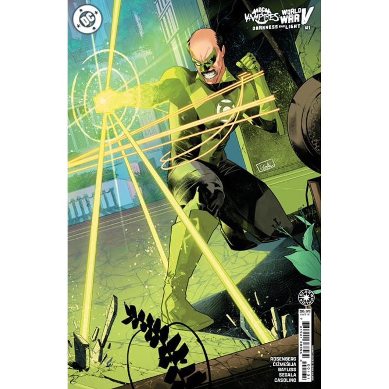 Dc Vs Vampires World War V Darkness And Light #1  | One Shot  C Edwin Galmon Connecting Card Stock Var