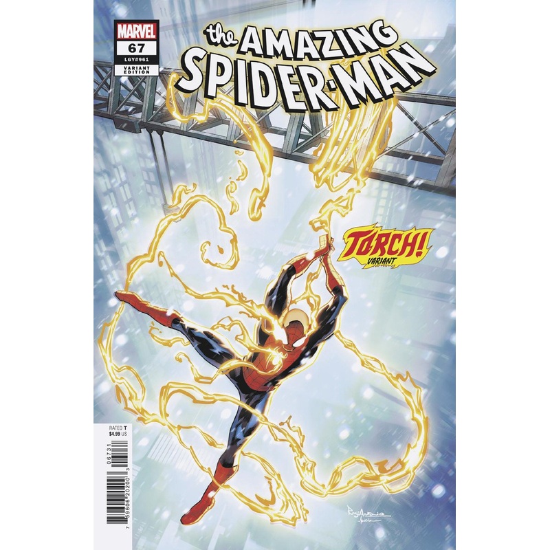 AMAZING SPIDER-MAN #67 ROGE ANTONIO TORCH! VARIANT
